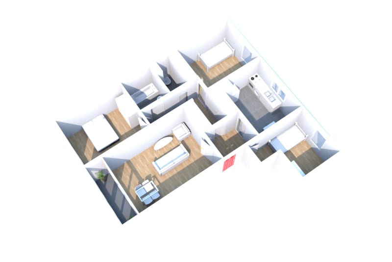 Location T4 : Le Havre Caucriauville - Image 2