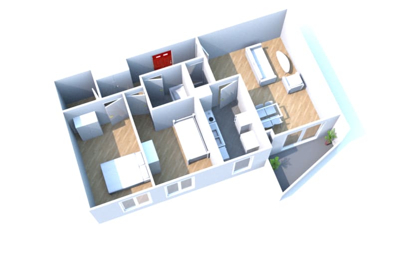 Location d’un appartement T3 avec balcon à Gonfreville-l’Orcher - Image 6