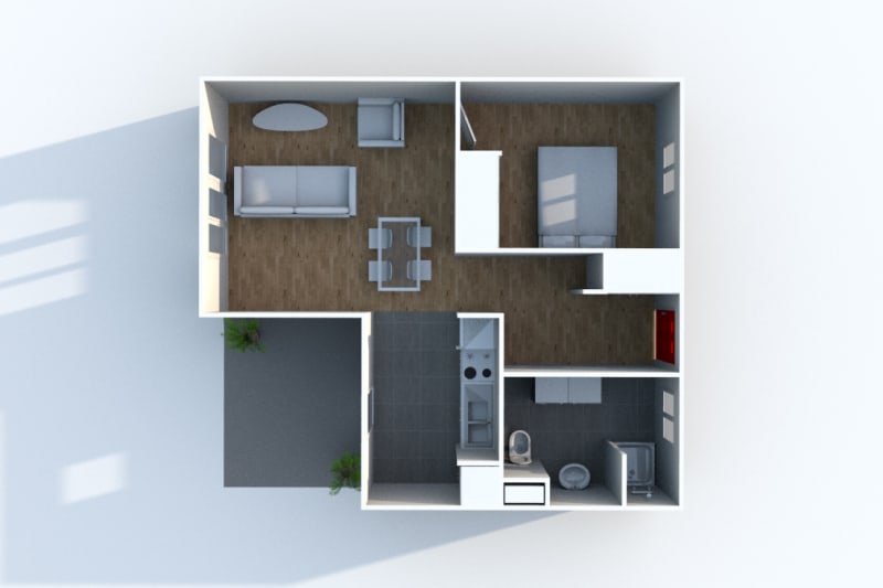 Pavillon T1 en location à Longueville-sur-scie - Image 5