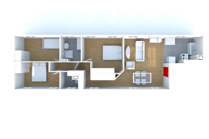 Location appartement T4 proche de la seine à Elbeuf - Image 3