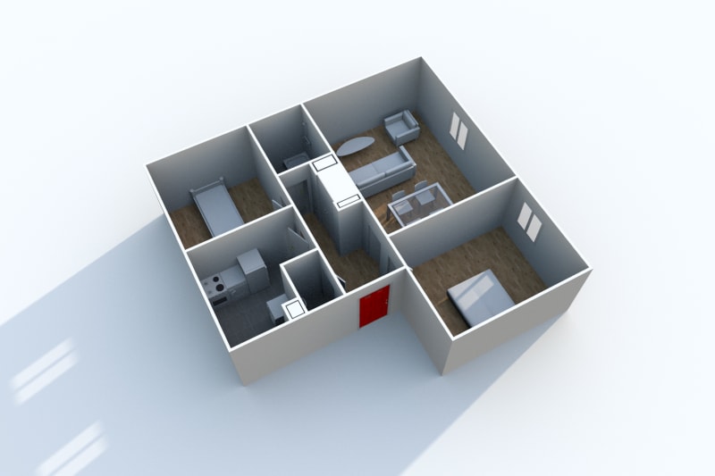 Appartement F3 en location à Rouen Rive Droite - Image 4