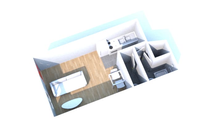 Studio à louer à Bolbec - Image 2