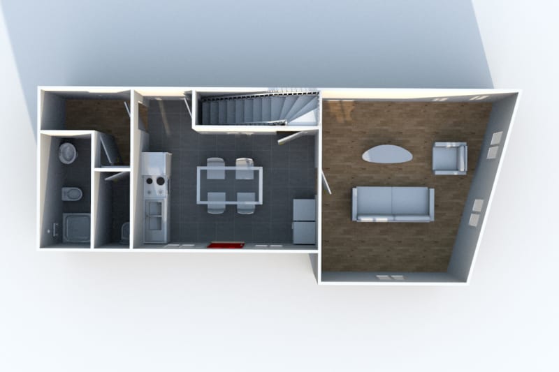 Appartement duplex F3 en location à Blangy-Sur-Bresle - Image 3