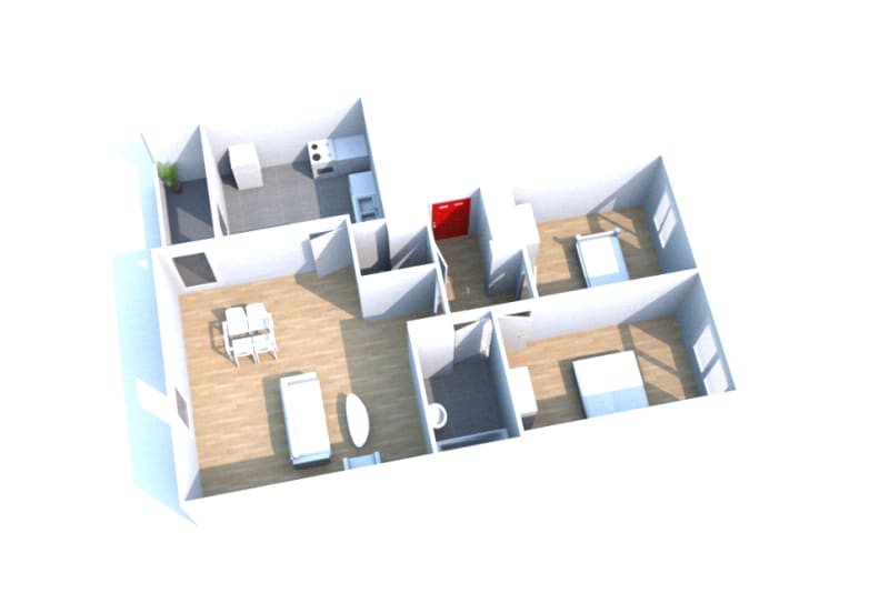 Le Havre la transat : location appartement T3 - Image 9