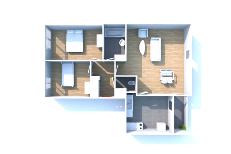 Le Havre la transat : location appartement T3 - Image 10