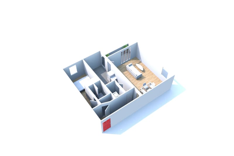 Appartement 2 pièces au Havre dans une résidence récente - Image 2