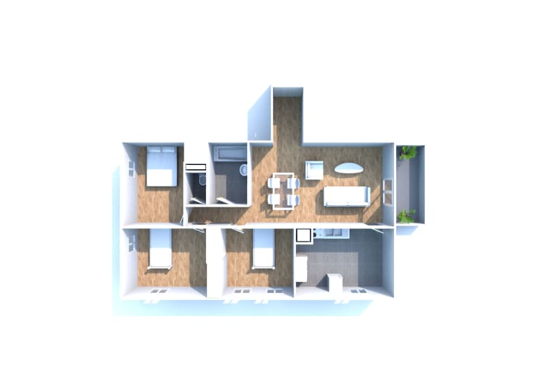 Appartement F4 en location à proximité du collège à Blangy-Sur-Bresle - Image 3