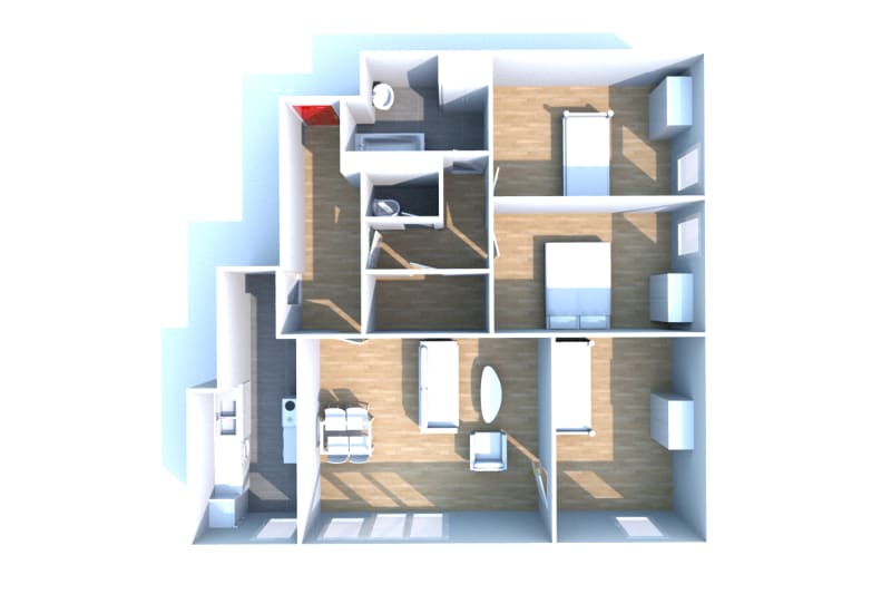 En location : appartement 5 pièces aux champs barets au Havre - Image 8