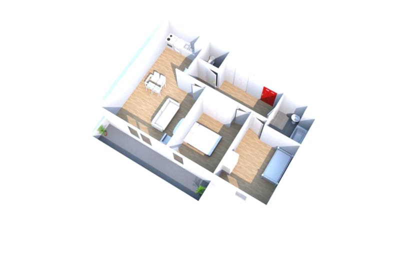 Appartement T3 à louer à Mont-Saint-Aignan - Image 2