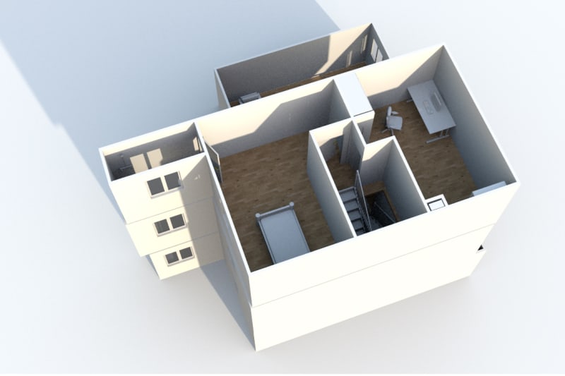 Appartement triplex F6 à louer en plein centre-ville d'Elbeuf - Image 13