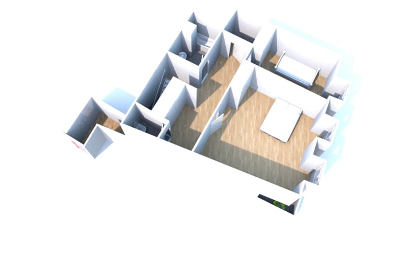 Grand appartement duplex F3 à louer en plein centre-ville d'Elbeuf - Image 10