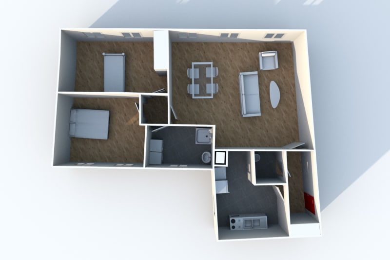Appartement T3 en location en centre-ville d'Elbeuf - Image 11