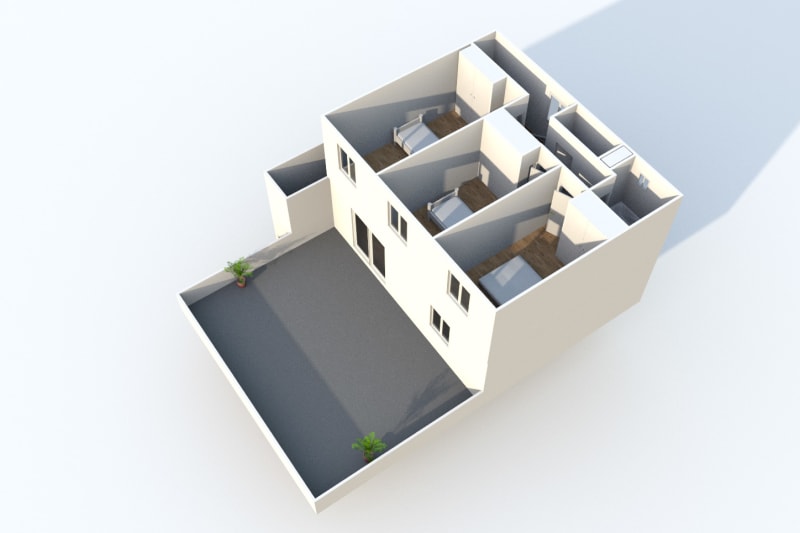 Appartement Duplex F4 en location à Montivilliers - Image 6