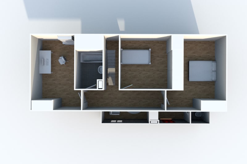 Appartement duplex F4 en location à Clères - Image 7