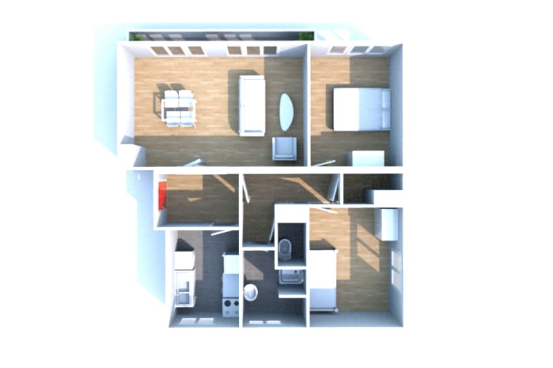 Harfleur : appartement T3 disponible à la location - Image 3