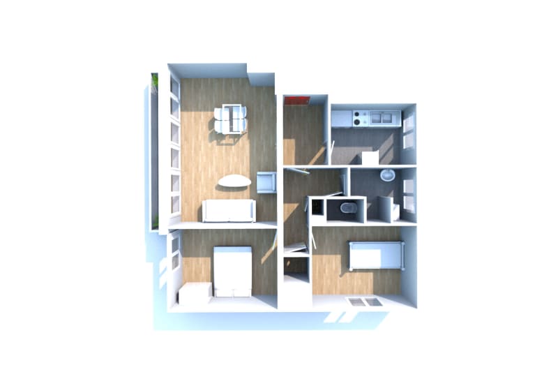 À Harfleur, appartement 3 pièces à louer - Image 8