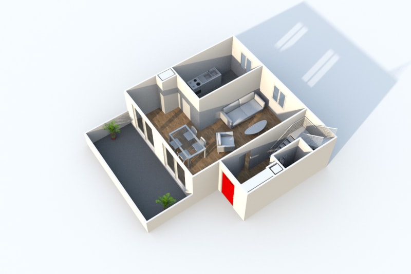 Appartement Duplex T4 à louer à Rouen Rive Droite - Image 12
