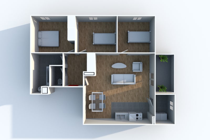 Appartement en location T4 à Cany-Barville - Image 5