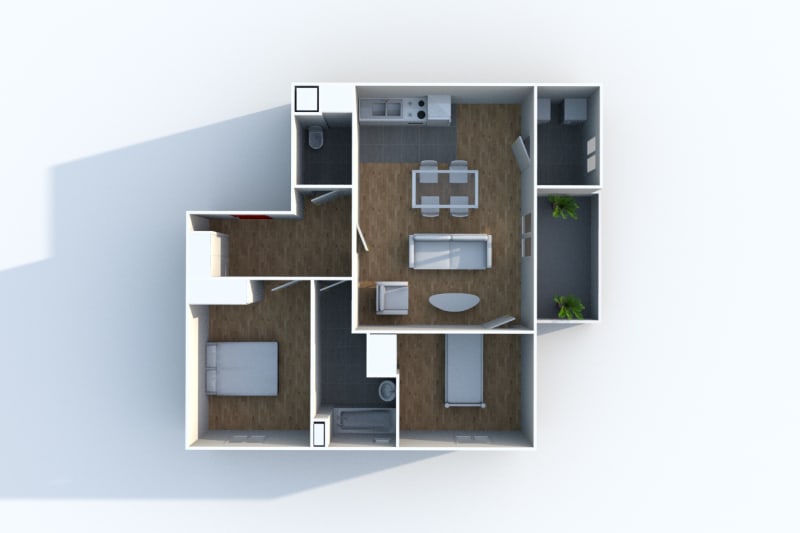 Appartement en location T3 à Cany-Barville - Image 4
