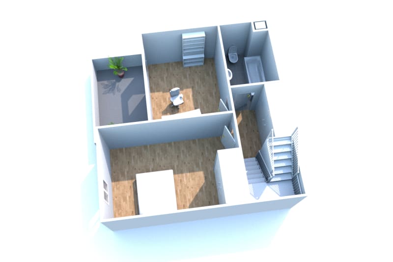 Appartement Duplex T4 à louer à Déville-lès-Rouen - Image 10