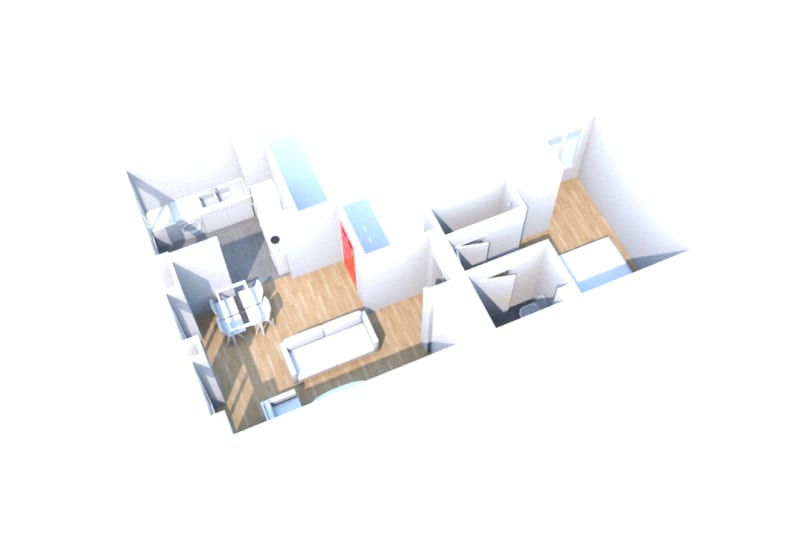 Studio à louer à Montivilliers - Image 2