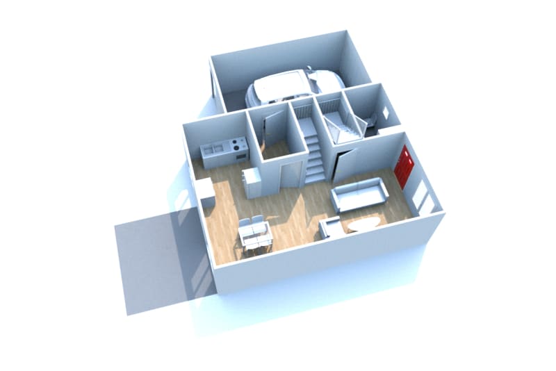 Pavillon de 4 pièces à Duclair en location - Image 1