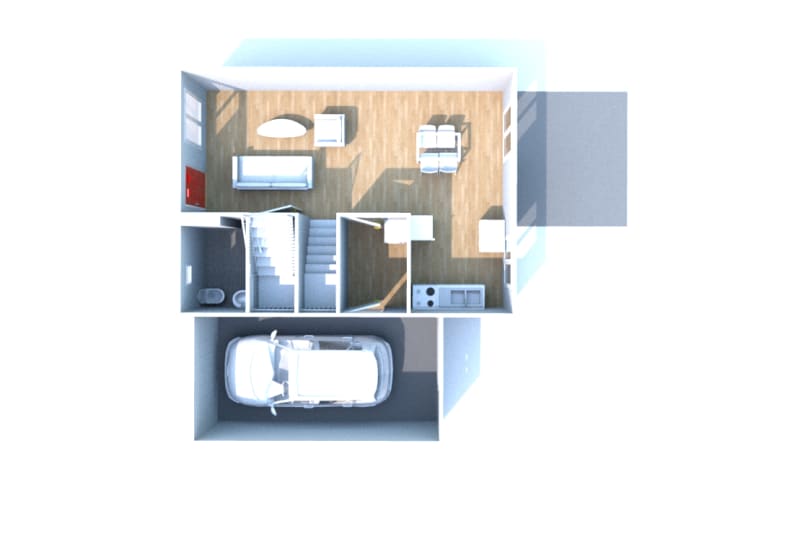 Pavillon de 4 pièces à Duclair en location - Image 2