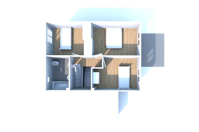 Pavillon de 4 pièces à Duclair en location - Image 3