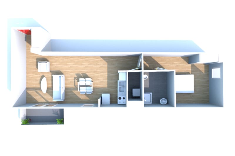 Location appartement F2 au Havre près de la gare - Image 3
