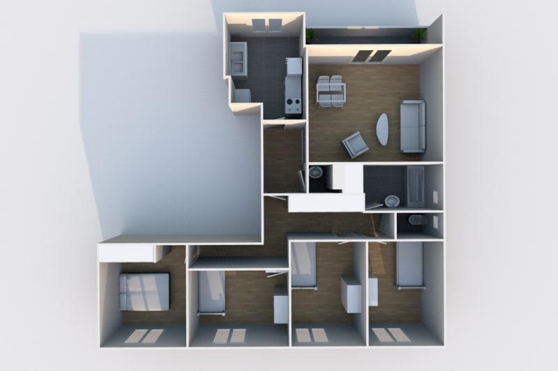 Location appartement F5 Le Havre proche des Docks Vauban - Image 4