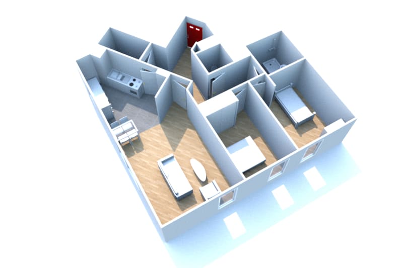 Appartement F3 en location à Rouen Rive Droite - Image 6