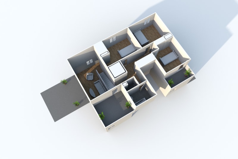 Appartement duplex F5 à louer à Rouen Rive Droite - Image 8