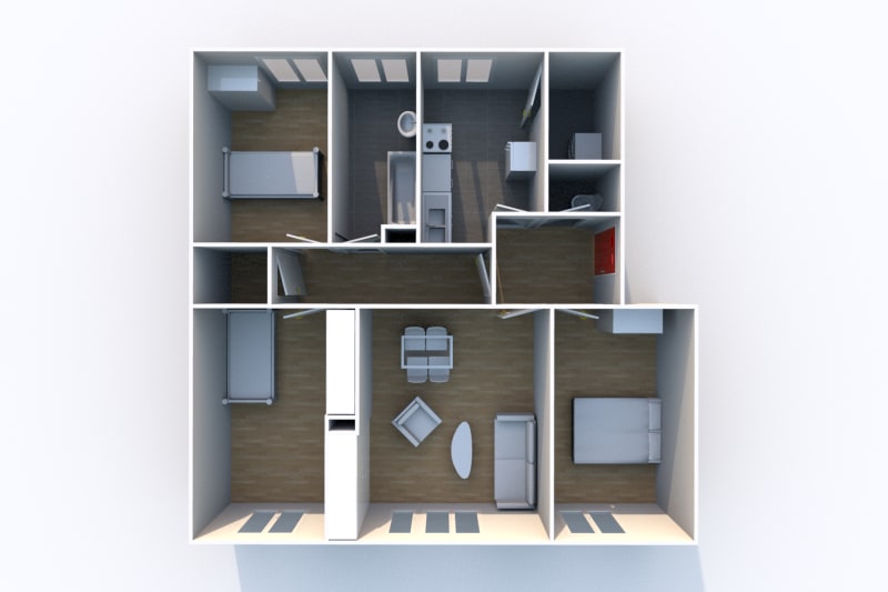 Appartement T4 en location au Havre, en entrée de ville - Image 4