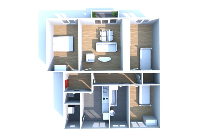 À louer en entrée de ville au Havre, appartement T4 - Image 3