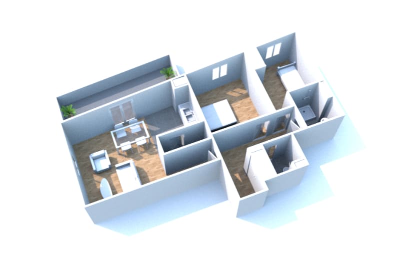 Location d'un appartement T3 à Rouen Rive Gauche - Image 7