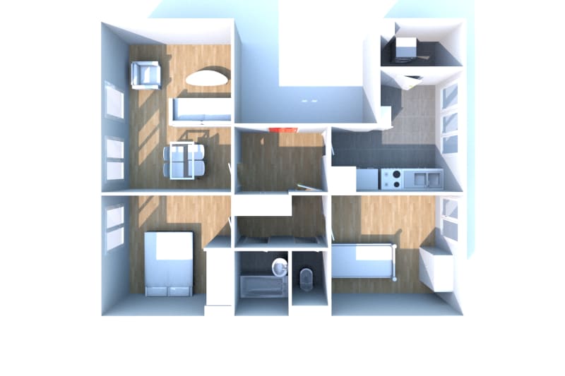 À Saint-Étienne-du-Rouvray : appartement T3 à louer - Image 3