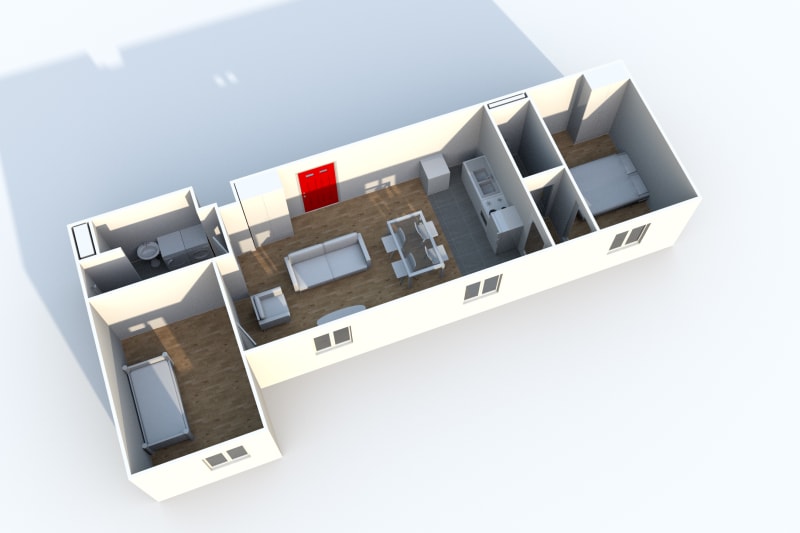 Appartement F3 de charme à louer à Elbeuf - Image 4