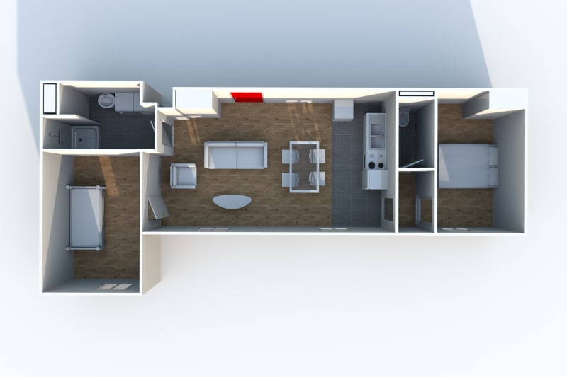Appartement F3 de charme à louer à Elbeuf - Image 5