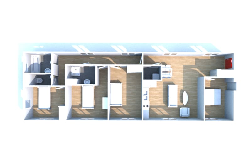 T5 appartement en location à Elbeuf - Image 3