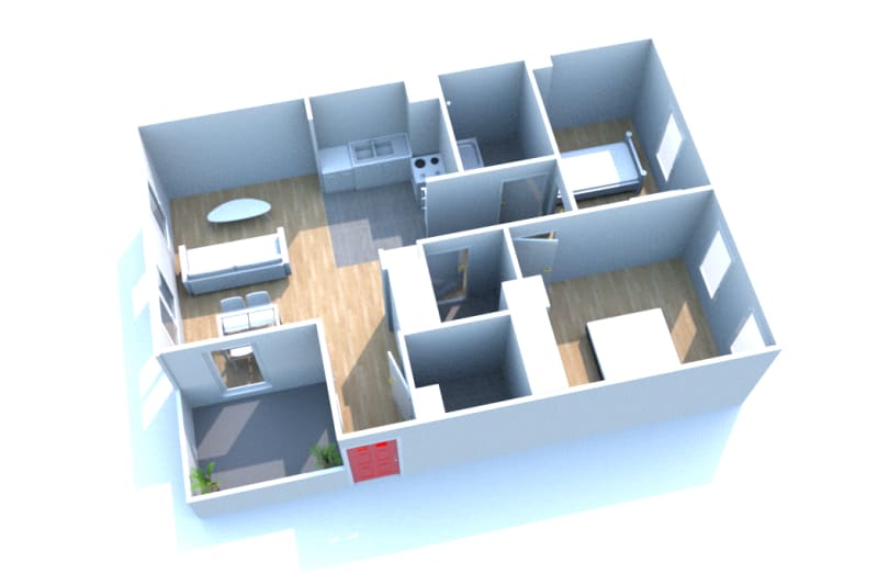 Location T3 appartement à Gainneville - Image 2