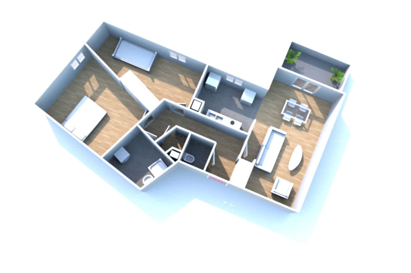 Appartement T3 en location à Isneauville, proche des Halles - Image 4