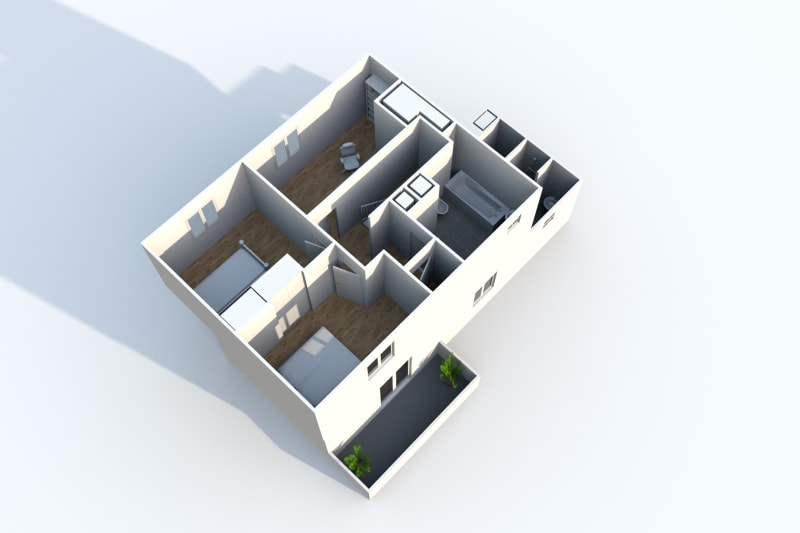 Appartement Duplex T4 en location à Canteleu - Image 10