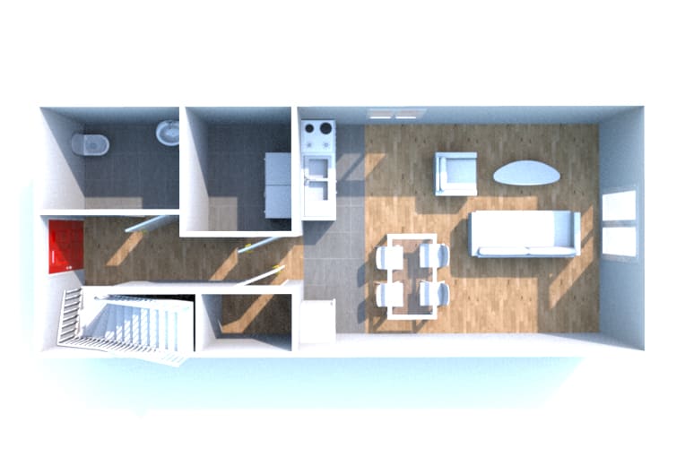 Location pavillon T3 à Foucarmont - Image 3