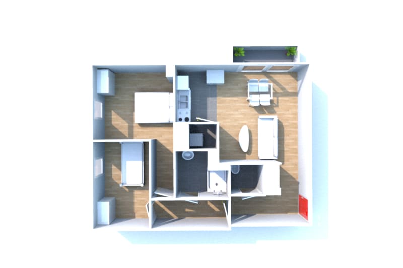À Montville : louez un appartement 3 pièces - Image 3