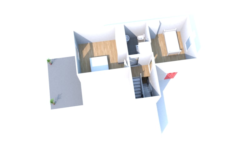 Pavillon F3 en location à Tancarville - Image 3