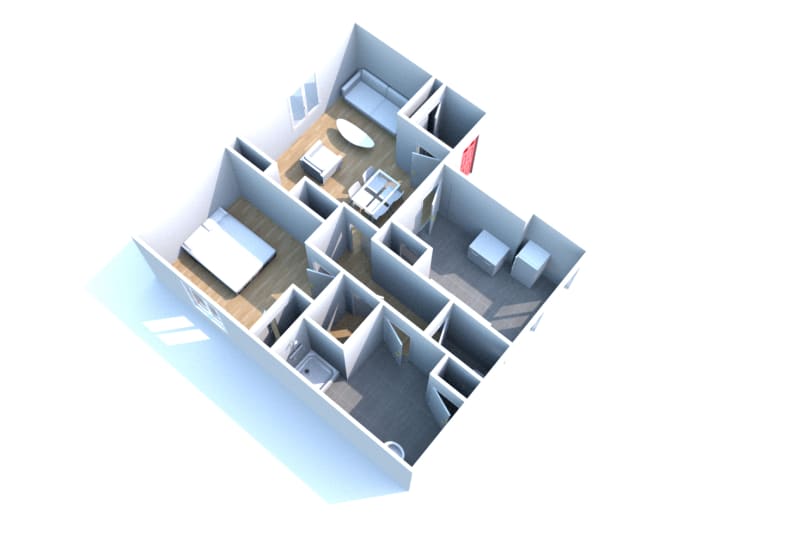 Appartement T2 à louer à Barentin, proche du centre-ville - Image 4