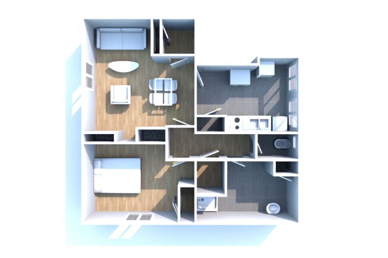 Appartement T2 à louer à Barentin, proche du centre-ville - Image 5
