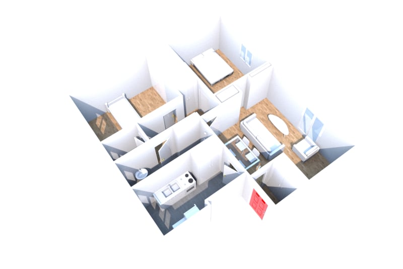 Appartement T3 à louer à Barentin, proche du centre-ville - Image 4