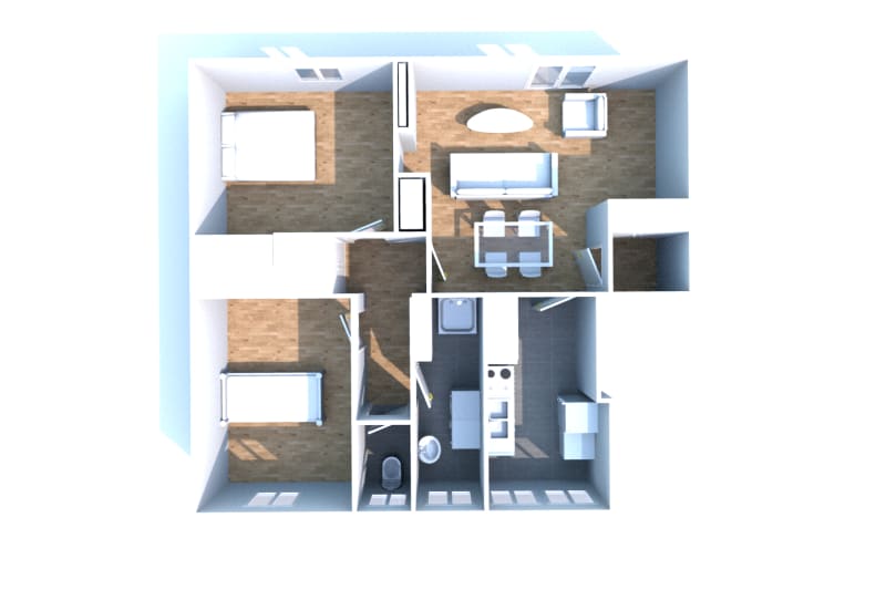 Appartement T3 à louer à Barentin, proche du centre-ville - Image 5