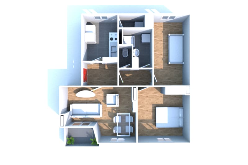 Appartement 3 pièces en location à Barentin - Image 3